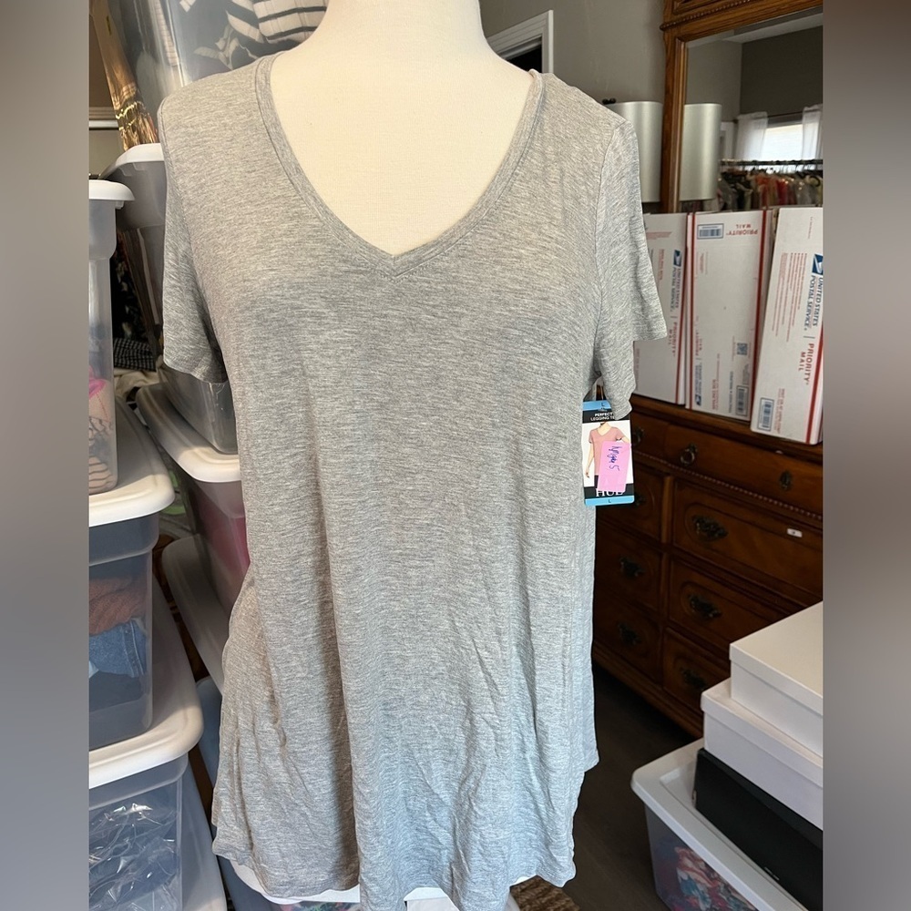 Heather Grey Tee